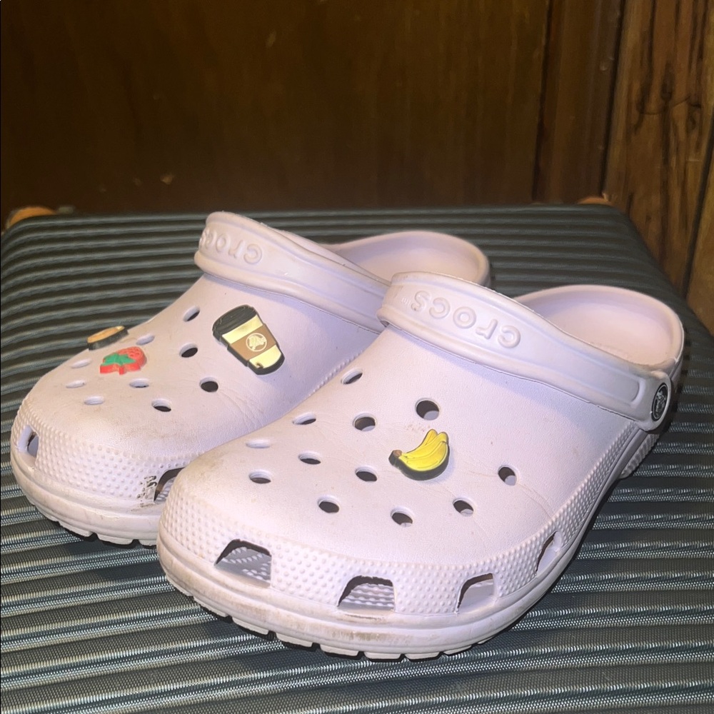 CROCS  - Lavender with Fun Charms